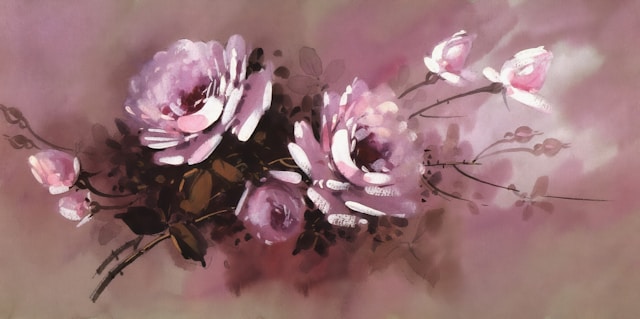 सुरुवातकर्ताहरू र उत्साहीहरूको लागि 4 सजिला फूल पेन्टिङ प्रविधिहरू